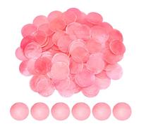OLYCRAFT 120 piezas de conchas redondas planas rosadas de 5 cm con 2 agujeros naturales de concha de capiz natural, cuentas de moneda de disco de concha de concha para campanillas de viento de conchas