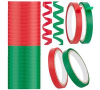 OLYCRAFT 24 rollos de cinta selladora de bolsas de plástico para alimentos, 12 mm de ancho, autoadhesivas, supermercados, verduras, para el hogar, máquina de sellado de bolsas, 27,4 m/rollo
