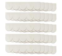 OLYCRAFT 25 listones de madera decorativos ondulados sin tratar de 40 x 9 cm, sin tratar, corrugados, lindos listones de bricolaje para la decoración de armarios de pared, estantes y puertas/ventanas