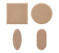 OLYCRAFT 4 piezas 4 estilos placa de modelado de cerámica para arcilla placas de cerámica para Handbuliding placas de cerámica MDF herramienta de fabricación herramientas de cerámica MDF para la