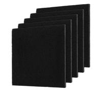 OLYCRAFT 5 almohadillas filtrantes de esponja biológica para acuario, 25 x 25 cm, de esponja filtrante, doble almohadilla filtrante para acuarios, tanques para peces, filtros para estanques y pozos