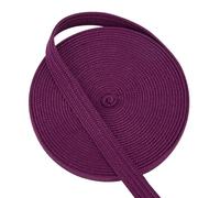 OLYCRAFT Cordón para Envolver Ito Sageo Morado de 5 m Cordón para Empuñadura de Espada de Algodón de 13mm de Ancho Cordón para Envolver Tsukamaki Sageo para Empuñadura de Espada Katana Samurái