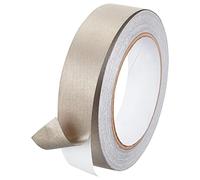 OLYCRAFT Faraday - Cinta de tela doble conductiva HF, 30 mm x 20 m, cinta conductora de alta protección, cinta adhesiva para bloquear señal, envoltura de cables