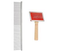 OLYCRAFT Juego de 2 Peines de Flecos de Macramé de Acero Inoxidable, 2 Estilos, Cepillo y Suministros para Colgar en la Pared, Manualidades y Cuerda