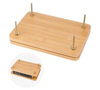OLYCRAFT Kits de encuadernación de libros de madera, herramientas de prensa de libros de 29,5 x 20 x 10,2 cm, herramientas de encuadernación de madera rectangular, herramientas de libro de prensa de