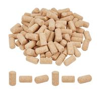 OLYCRAFT - Lote de 100 tapones de corcho natural, tapones rectos de 3,9 x 2 cm, tapones de botella de vino con junta segura, tapón de repuesto para conservación del vino y proyectos de bricolaje