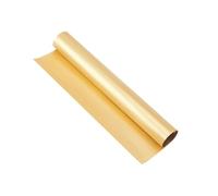 OLYCRAFT Rollo de chapa de latón de 1000 x 200 x 0,02 mm, rollo de lámina de latón, tira de metal, placa de metal de color dorado, rollo de latón puro para manualidades, decoración del hogar