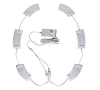 OLYDON Asiento de inodoro con calefacción, resistente al agua, calentador de asiento de inodoro, universal, apto para la mayoría de tipos de tapa de inodoro, CA 100-240 V hasta CC 16 V