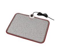 OLYDON Calentador de pies de 230 V con termostato. Calefacción por suelo radiante eléctrica con apagado automático. Evita los pies fríos para la oficina y el hogar (patrón de piedra)