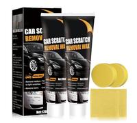 OLYGEE 2025 New Scratch Remover for Vehicles, Car Scratch Repair Paste & Polishing Wax Kit for Deep Scratches, Cars Paint Scratch Remover, Fast Acting Auto Polishing Adhesive for Car Care (2pcs)