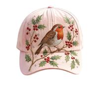 OLYGEE Bee Hat for Women, Garden Morning Baseball Cap, Adjustable Cotton Feel Washable Outdoor Cap for Gardening Walks (A)
