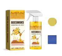 OLYGEE Beeswax Wood Polish Spray, Beeswax Essential Oil Wax for Furniture, Multi-Purpose Wood Cleaner & Conditioner, Restores Shine Removes Scratches for Tables Chairs Cabinets (1pcs)