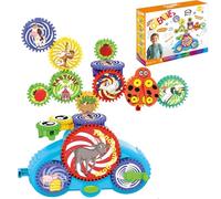 OLYGEE Creative Learning Building Blocks - Four Styles, Building Block Set, 13/18 Stem Learning Electric Gears, Assemble Over 100 Shapes, Educational for Creativity (Animals - Set of 13)