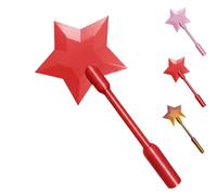 OLYGEE Credit Card Holder, Tap to Pay Wand Magic Wand Card Holder - 3D Printed Contactless Payment Holder for Star Token, A Fun Gift for Checkout at Stores & Cafes (Red)