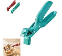 OLYGEE Hot Plate Grippers, Hot Plate Gripper Lifters Tongs, Multi Angle Gripper, Silicone Non-slip Heat Insulation Anti-Scald Clip, Kitchen Utensil for Bowls,Pans,Dishes (A)