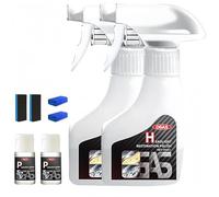 OLYGEE Ogas Headlight Restoration, Car Headlight Cleaner for All Vehicles That Restores Clarity, That Restores Clarity, Removes Yellowing & Oxidation, Waterproof Gloss Finish (2pcs)