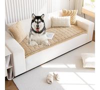 OLYGEE Pawcart Couch Cover, 2025 New Sofa Covers For Pets Washable, Ultra-Soft Non-Slip Sofa Protector with Lining For Dogs & Cats (Yellow,25.55in*82.67in)