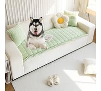 OLYGEE Pawcart Couch Cover, 2025 New Sofa Covers For Pets Washable, Ultra-Soft Non-Slip Sofa Protector with Lining For Dogs & Cats (Green,25.55in*70.86in)