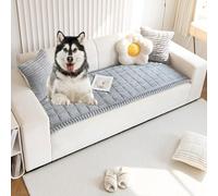 OLYGEE Pawcart Couch Cover, 2025 New Sofa Covers For Pets Washable, Ultra-Soft Non-Slip Sofa Protector with Lining For Dogs & Cats (Gray,25.55in*82.67in)