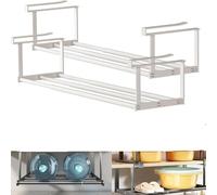 OLYGEE Slimdescent Cabinet Telescopic Shelf - Expandable & Retractable Under Cabinet Organizer for Shoes, Kitchen, Closet, Multifunctional Hanging Storage Rack, No Tools Needed, Non-Slip Design (2pcs)