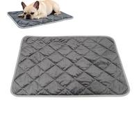 OLYGEE Thermal Reflection Pad for Dogs Cats, Self Warming Pads, Non Electric Sleeping Mat for Small & Large Dogs, Comfortable, Anti-Slip Bottom (Gray,M)