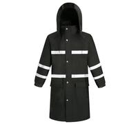 OlyljpinZ Chubasquero Largo Impermeable Hombre Poncho Impermeable Adulto Reutilizable Impermeable con Capucha Chubasquero Transpirable y Ligero Impermeable Portátil