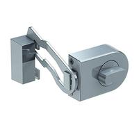 Olymp 7049 RS 50R - Cerradura adicional para puerta (con estribo de bloqueo, acero inoxidable)