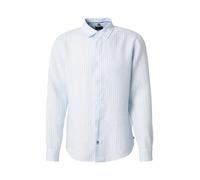 OLYMP Camisa azul claro / blanco M azul claro / blanco