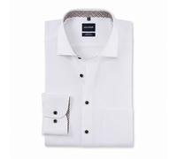OLYMP Camisa Clásica Hombre Luxor Modern Fit Cuello Kent Non Iron Blanca