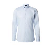 OLYMP Camisa de negocios 'No 6' azul pastel / blanco 42 azul pastel / blanco