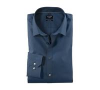 OLYMP - Camisa formal - Básico - Clásico - Manga Larga - para hombre Azul Rauchblau