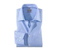 OLYMP - Camisa formal - Cuadrados - Clásico - Manga Larga - para hombre azul claro 41