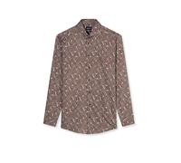 OLYMP Camisa Regular Fit marrón | 39