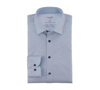 OLYMP Camiseta de manga larga para hombre Level Five 24/Seven, estampado rotativo en jersey algodon, 462 Level 5 Jerseyt-03,21 New York Kent-2, Blanco 00, 42