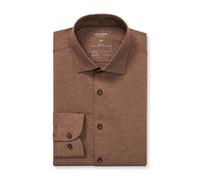 Olymp Level Cinco 24 / Siete Hombre Businesshemd Slim Fit Braun 200864 28