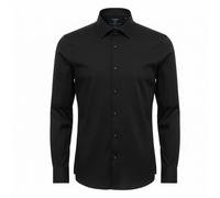 OLYMP New York Kent - Camisa de manga larga para hombre, Negro 68., 40