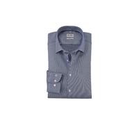 OLYMP Camisa de negocios navy / blanco 43 navy / blanco