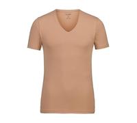 OLYMP Level.Five - Camiseta de manga corta para hombre, color liso, Caramel 24, M