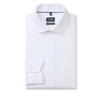 Olymp Luxor 24/Seven Camisa Clásica Regular Fit Blanca Manga Larga Kent