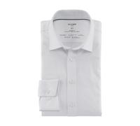 Olymp Luxor 24 / Siete Hombre Camisa Estilo de Negocios Blanco 120264 00