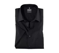 Olymp Luxor Comfort - Camisa de manga corta para hombre, color negro Negro 44