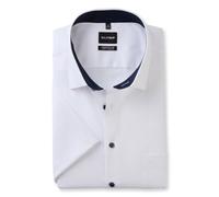 Olymp Luxor Comfort Fit Camisa Clásica Manga Corta Blanca 141312 00