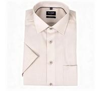 Olymp Luxor Modern Fit Camisa Clásica Hombre Manga Corta Beige 124912-22