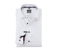 Olymp Luxor Modern Fit Hombre Businesshemd Extra Largo Brazo Blanco 122879 00