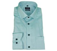 Olymp Luxor Modern Fit Hombre Camisa Estilo de Negocios Verde 120154 41 Menta