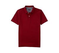 OLYMP Polo de manga corta para hombre, estilo informal, efecto piqué, 984, informal, corte regular, 99, no se puede asignar, Rojo Oscuro 39, XL