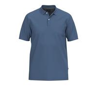 OLYMP Polo de manga corta para hombre, estilo informal, efecto piqué, 984, informal, corte regular, 99, no se puede asignar, Smoke Blue 13, L