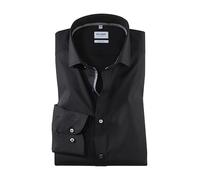 OLYMP Royal Kent - Camiseta de manga larga para hombre, color liso, Negro 68., 45