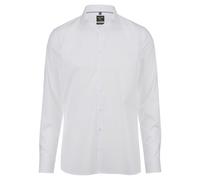 Olymp Super Slim Camisa Clásica Extra-Slim Blanca Lisa 0466 64 00