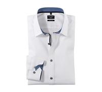OLYMP Urban Kent - Camisa de negocios de manga larga para hombre, monocolor, muy fina, azul marino 18., 42